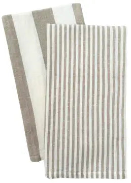 Striped Tea Towel Set - Home - Kitchen