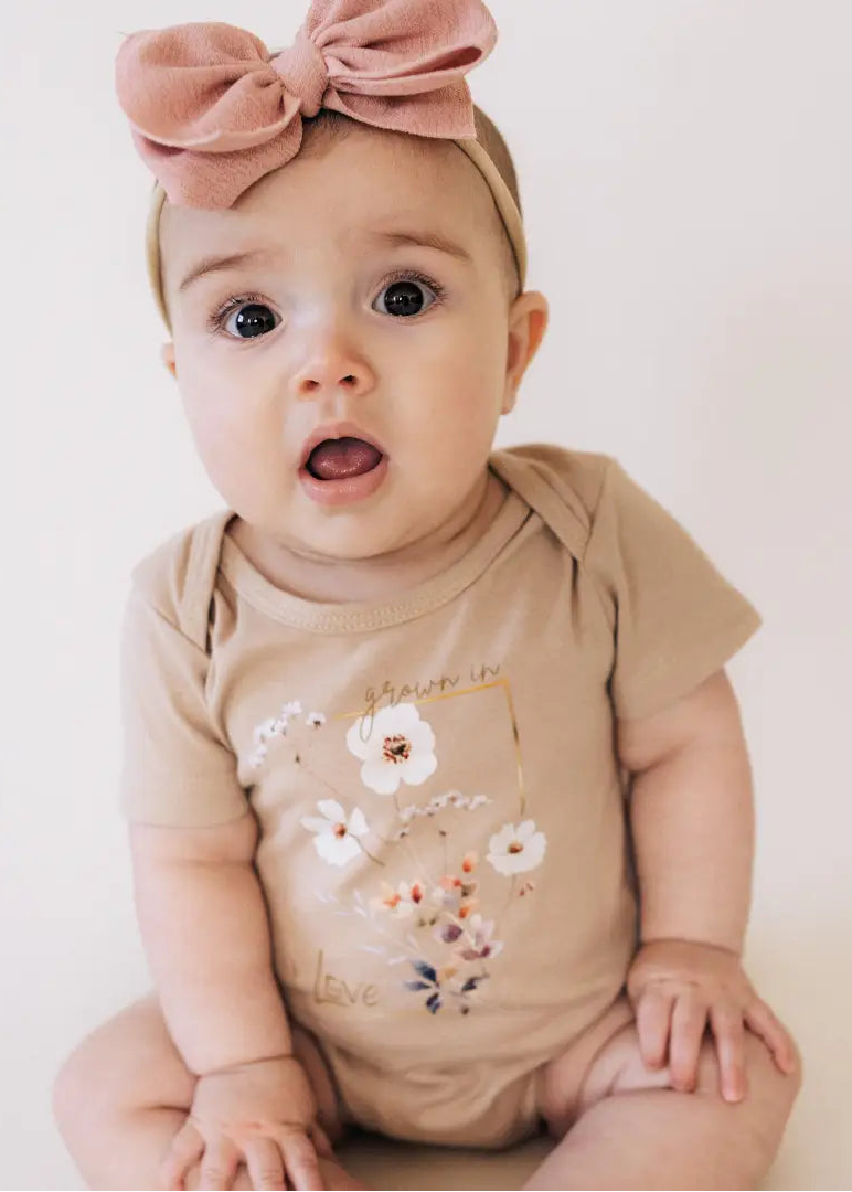 Grown in Love Graphic Onesie - Baby - Clothing