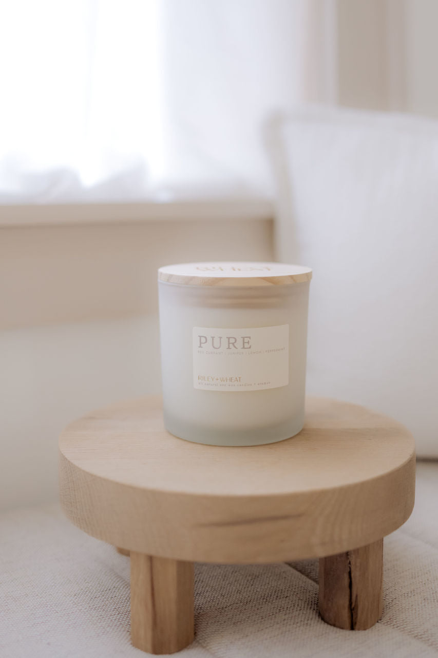 Pure Scented Candle (Large) - Pure Scented Candle (Large) - Default Title - Salt and Honey