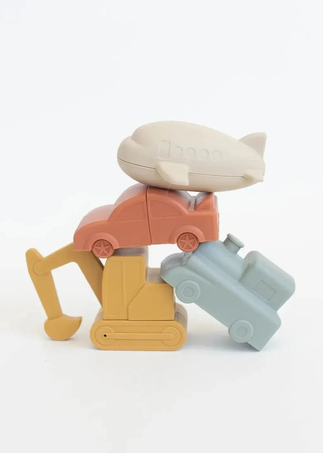 Silicone Vehicle Bath Toy Set - Silicone Vehicle Bath Toy Set - Default Title - Salt and Honey