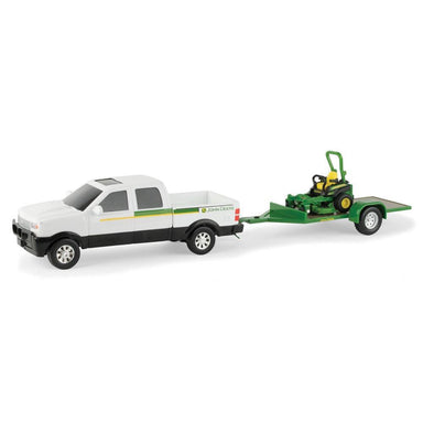 1:32 Scale Dealer Truck with Trailer and Z Trak Mower - 1:32 Scale Dealer Truck with Trailer and Z Trak Mower - undefined - Salt and Honey