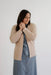 Maxine Waffle Knit Cardigan in Oatmeal - Maxine Waffle Knit Cardigan in Oatmeal - S - Salt and Honey