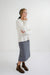 Kasey Cable Knit Sweater in Cream - Kasey Cable Knit Sweater in Cream - S - Salt and Honey