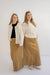 Emersyn Maxi Skirt in Khaki - Emersyn Maxi Skirt in Khaki - S - Salt and Honey