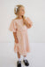 Eleanor Pink Eyelet Puff Sleeve Dress - Final Sale - Eleanor Pink Eyelet Puff Sleeve Dress - Final Sale - 12-18 months - Salt and Honey