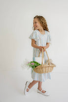 Olivia Girls Midi Dress in Pastel Floral- FINAL SALE - Girls - Dresses
