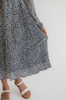 Cora Girls Floral Dress in Navy- FINAL SALE - Girls - Dresses