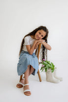 Denver Girls Tiered Denim Skirt - Girls - Bottoms - Skirts