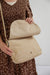 Faux Suede Purse in Cream - Faux Suede Purse in Cream - Default Title - Salt and Honey