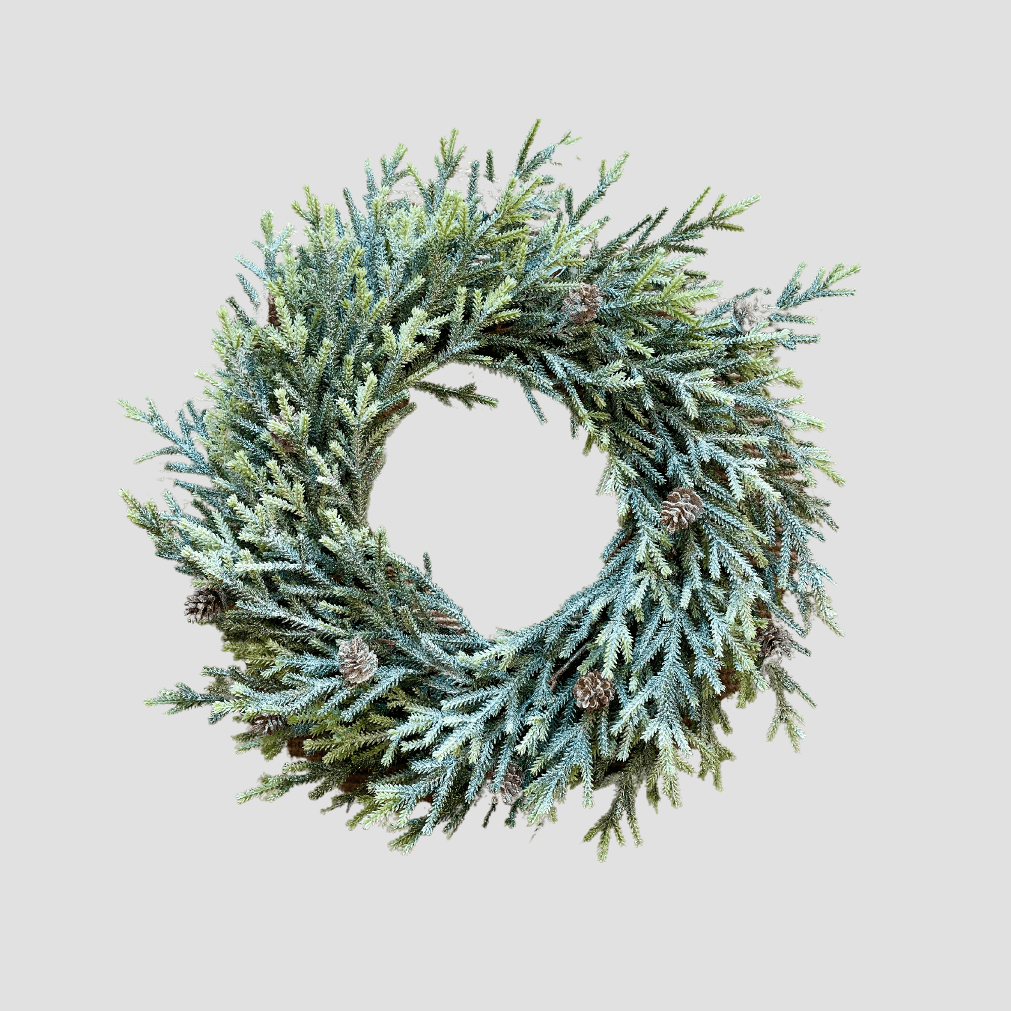 20" Wind Chill Juniper Wreath