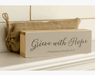 12'' x 4'' Grieve With Hope Wall Plaque - 12'' x 4'' Grieve With Hope Wall Plaque - undefined - Salt and Honey