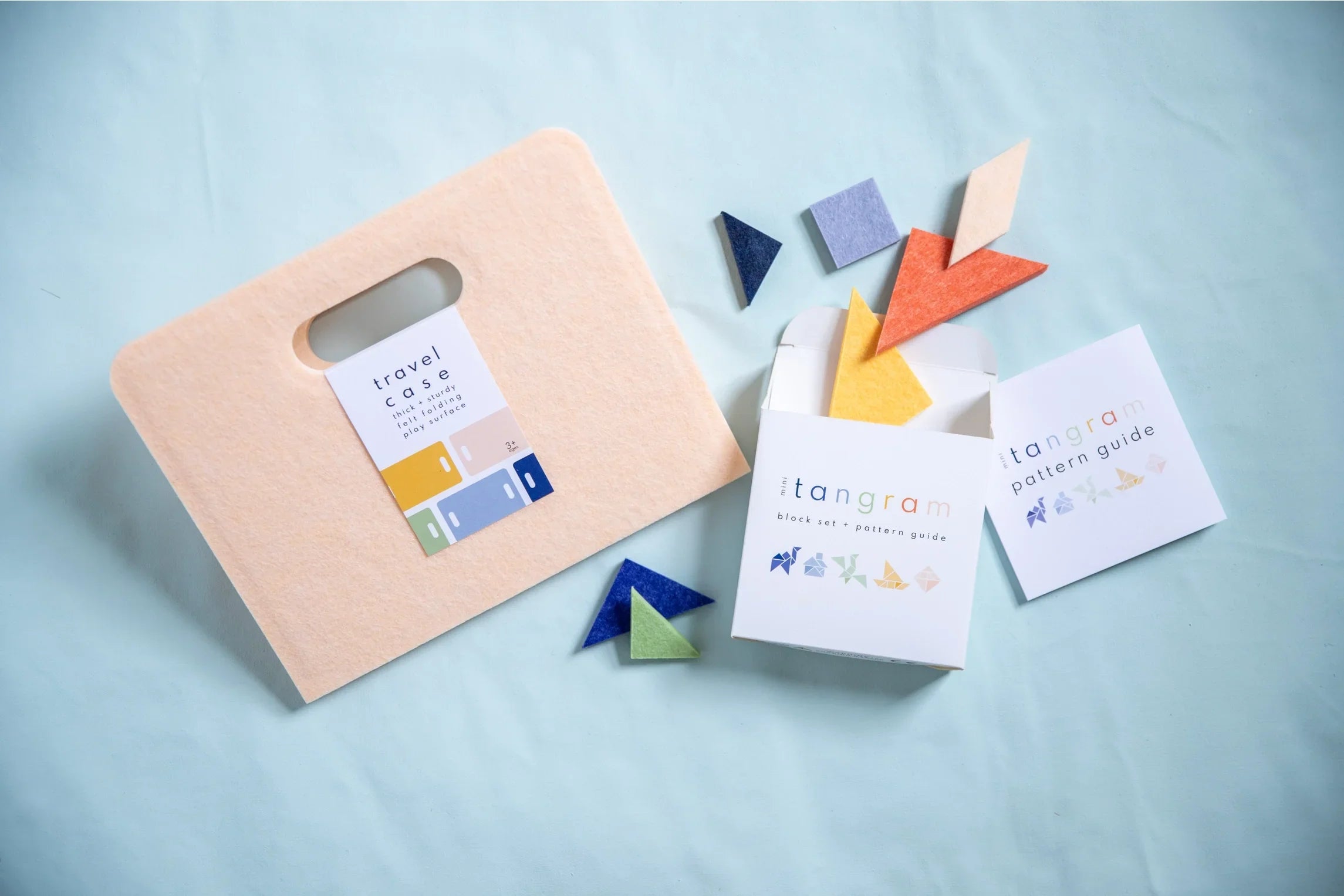 Mini Tangram Block Set - Mini Tangram Block Set - Default Title - Salt and Honey