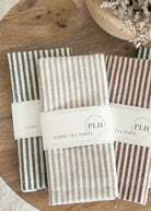 Striped Tea Towel Set - Home - Kitchen