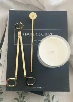 Gold Wick Snuffer - Gold Wick Snuffer - Default Title - Salt and Honey