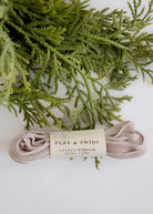 3/8" Velvet Ribbon - 3 Yards in Shell - 3/8" Velvet Ribbon - 3 Yards in Shell - Default Title - Salt and Honey