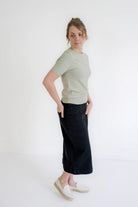 Mariel Knit Sweater Top in Sage - Womens - Tops - Sweaters