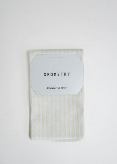 Striped Cream Tea Towel - Striped Cream Tea Towel - Default Title - Salt and Honey