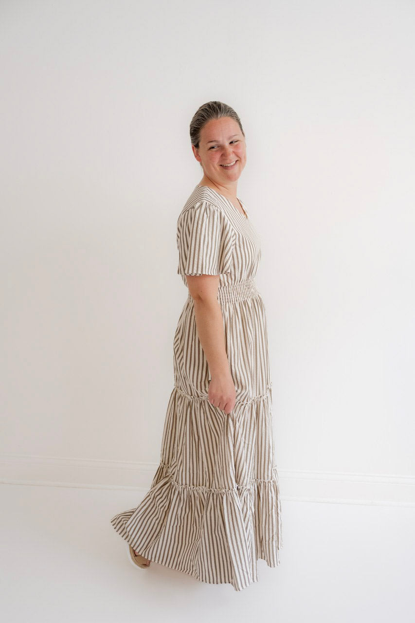 The Jespie in Birchwood Stripe