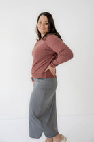 Noa Fleece Sweatshirt in Sepia- FINAL SALE - Womens - Tops - Sweaters