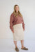 Remy Corduroy Skirt in Almond - Remy Corduroy Skirt in Almond - S - Salt and Honey