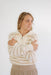 Nola Half Zip Striped Jacket in Taupe - Nola Half Zip Striped Jacket in Taupe - S - Salt and Honey