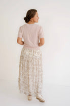 Anya Pointelle Cardigan in Blush Pink - Womens - Outerwear - Cardigans