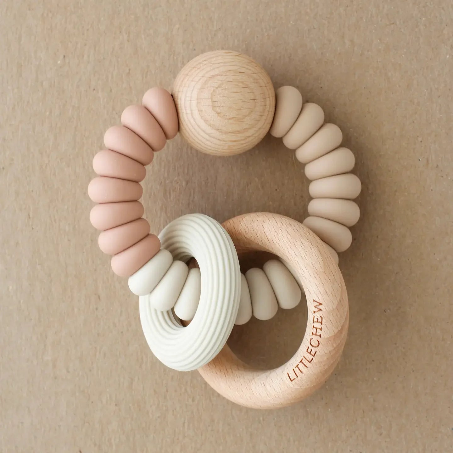 Dany Teether in Coral - Dany Teether in Coral - Default Title - Salt and Honey