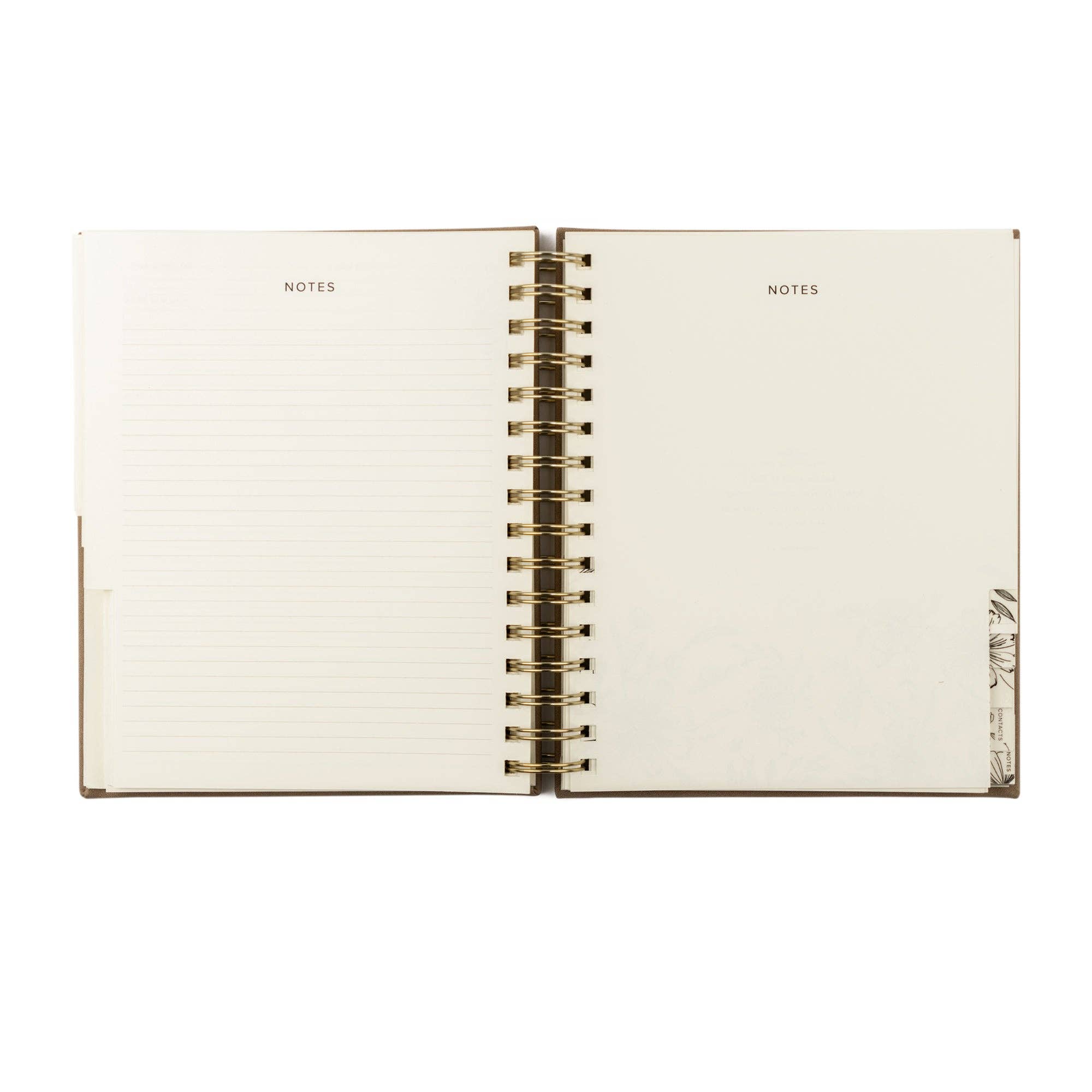 12-Month Undated Spiral Planner