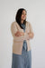 Maxine Waffle Knit Cardigan in Oatmeal - Maxine Waffle Knit Cardigan in Oatmeal - S - Salt and Honey