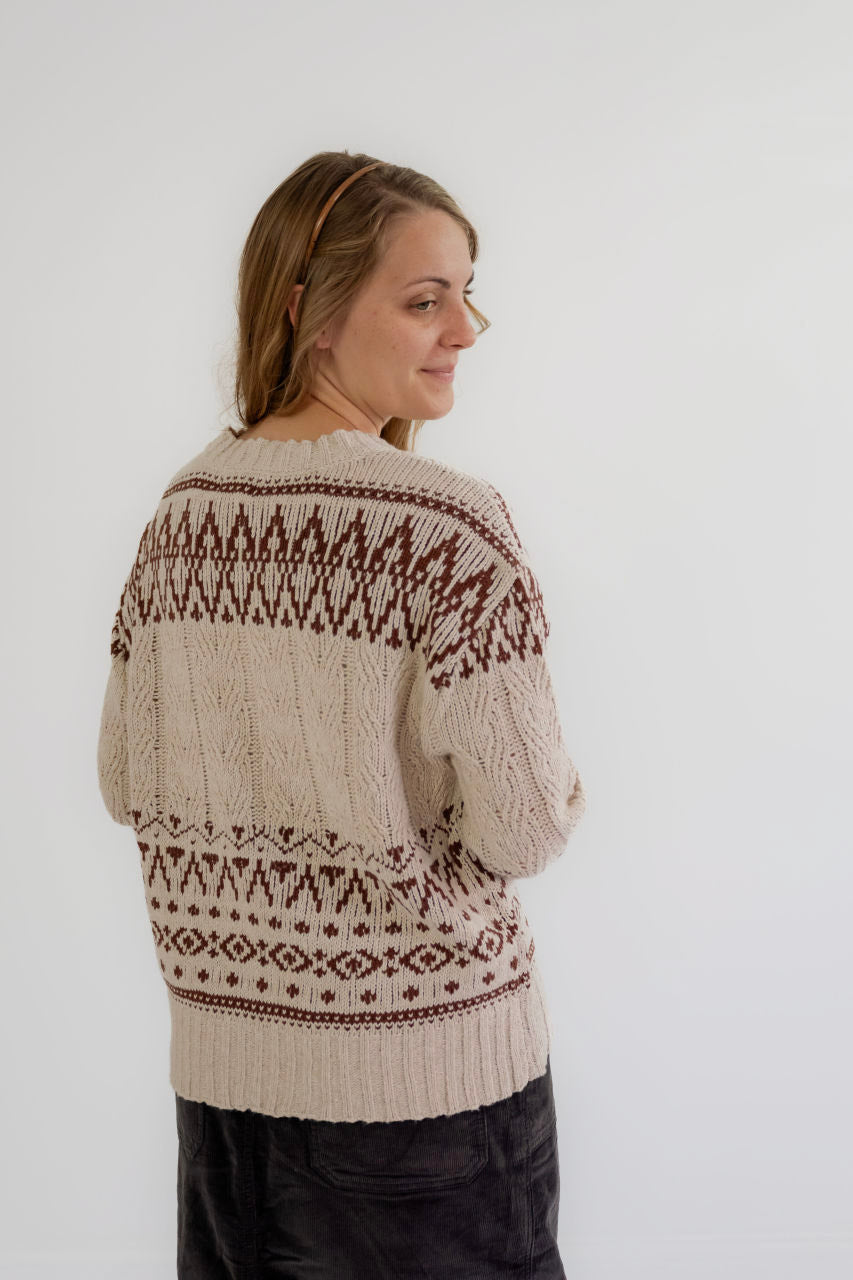 Marlowe Knit Sweater in Gingerbread - Marlowe Knit Sweater in Gingerbread - S - Salt and Honey