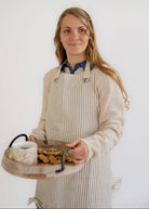 Ruffle Pin Stripe Apron - Home - Kitchen - Serving