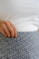 Tully Floral Maxi Skirt in Navy- FINAL SALE - Womens - Bottoms - Skirts