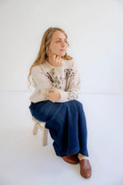Reese Denim Maxi Skirt in Dark Wash - Reese Denim Maxi Skirt in Dark Wash - S - Salt and Honey