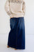 Reese Denim Maxi Skirt in Dark Wash - Reese Denim Maxi Skirt in Dark Wash - S - Salt and Honey