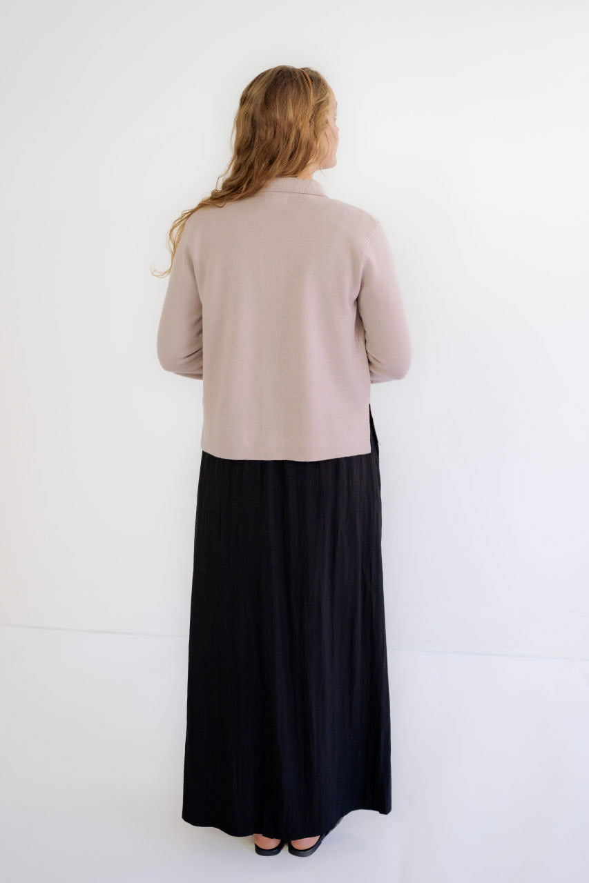 Avalon Knit Jacket in Mauve - Avalon Knit Jacket in Mauve - SM - Salt and Honey