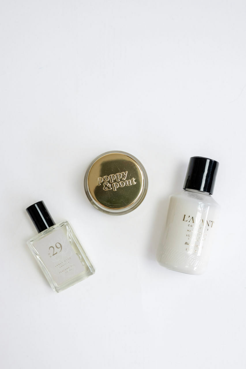 Minimalist Beauty Essentials - Minimalist Beauty Essentials - Pomegranate Peach / Fresh Linen - Salt and Honey