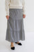 Evette Tiered Gingham Skirt in Black - Evette Tiered Gingham Skirt in Black - S - Salt and Honey