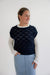 Chandler Open Knit Vest in Navy - Chandler Open Knit Vest in Navy - S - Salt and Honey