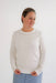 Claire Basic Ribbed Top in Cream - Claire Basic Ribbed Top in Cream - S - Salt and Honey