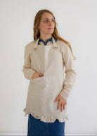 Ruffle Pin Stripe Apron - Home - Kitchen - Serving