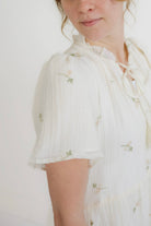 Abbie Floral Maxi Dress in Cream- FINAL SALE - Womens - Dresses