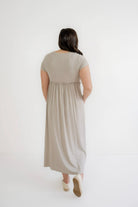 Rachel Knit Maxi Dress in Taupe- FINAL SALE - Womens - Dresses