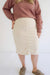 Remy Corduroy Skirt in Almond - Remy Corduroy Skirt in Almond - S - Salt and Honey
