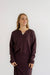 Amani Button Knit Cardigan in Plum - Amani Button Knit Cardigan in Plum - XS - Salt and Honey