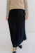Danielle Pleated Knit Maxi Skirt in Black - Danielle Pleated Knit Maxi Skirt in Black - S - Salt and Honey