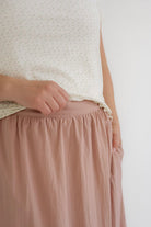 Maya Midi Skirt in Rose - Womens - Bottoms - Skirt