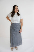 Tully Floral Maxi Skirt in Navy- FINAL SALE - Womens - Bottoms - Skirts