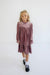 Noelle Girls Smocked Velvet Holiday Dress in Plum - Noelle Girls Smocked Velvet Holiday Dress in Plum - 2T - Salt and Honey
