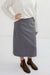 Kaia Gingham Midi Skirt in Navy - Kaia Gingham Midi Skirt in Navy - S - Salt and Honey