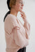Elodie Bow Sweater in Blush - Elodie Bow Sweater in Blush - S - Salt and Honey